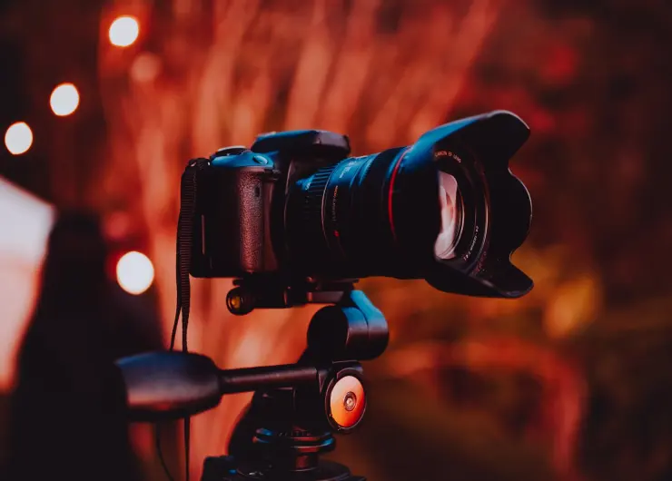 Camera training session for staff